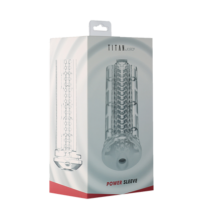 Power Sleeve for Titan – Rechargeable, Discreet, Intimate Wellness Accessory – Quiet, Rechargeable, Waterproof, Couples & Solo Use, Discreet Intimate Wellness Accessory