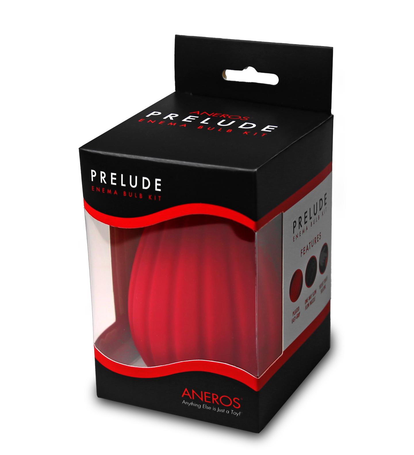 Prelude Enema Bulb Kit – Rechargeable, Discreet, Intimate Wellness Accessory – Quiet, Rechargeable, Waterproof, Couples & Solo Use, Discreet Intimate Wellness Accessory