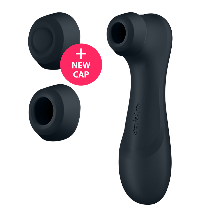 Pro 2 Generation 3 - Dark Grey – Rechargeable, Discreet, Intimate Wellness Accessory – Quiet, Rechargeable, Waterproof, Couples & Solo Use, Discreet Intimate Wellness Accessory