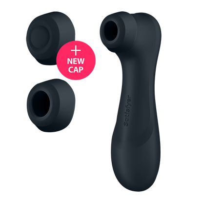 Pro 2 Generation 3 - Dark Grey – Rechargeable, Discreet, Intimate Wellness Accessory – Quiet, Rechargeable, Waterproof, Couples & Solo Use, Discreet Intimate Wellness Accessory