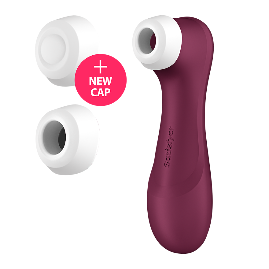 Pro 2 Generation 3 - Wine Red – Rechargeable, Discreet, Intimate Wellness Accessory – Quiet, Rechargeable, Waterproof, Couples & Solo Use, Discreet Intimate Wellness Accessory