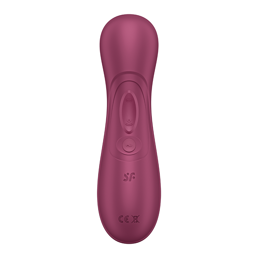 Pro 2 Generation 3 - Wine Red – Rechargeable, Discreet, Intimate Wellness Accessory – Quiet, Rechargeable, Waterproof, Couples & Solo Use, Discreet Intimate Wellness Accessory