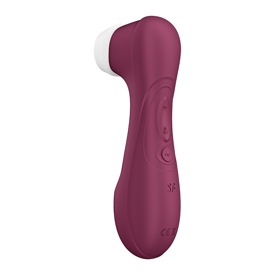 Pro 2 Generation 3 - Wine Red – Rechargeable, Discreet, Intimate Wellness Accessory – Quiet, Rechargeable, Waterproof, Couples & Solo Use, Discreet Intimate Wellness Accessory