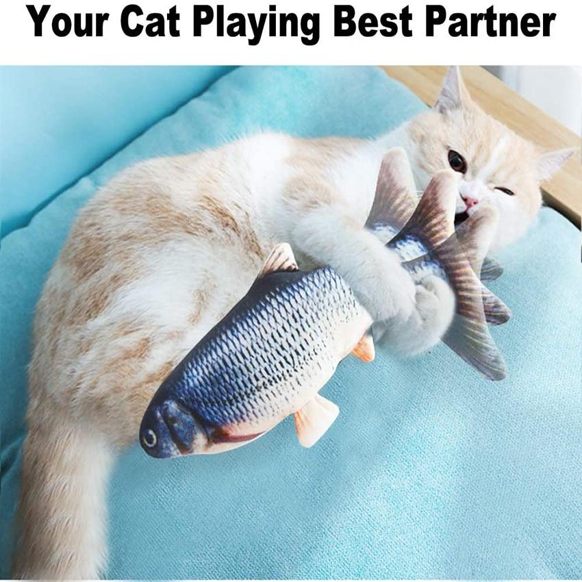 Electric Flipping Fish novelty item for Cats – Rechargeable, Discreet, Intimate Wellness Accessory – Quiet, Rechargeable, Waterproof, Couples & Solo Use, Discreet Intimate Wellness Accessory