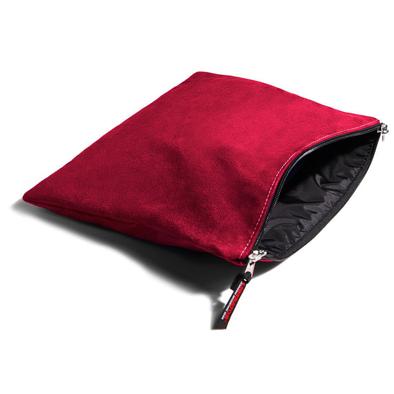 Zappa novelty item Bag Cherry Microsuede – Rechargeable, Discreet, Intimate Wellness Accessory – Quiet, Rechargeable, Waterproof, Couples & Solo Use, Discreet Intimate Wellness Accessory