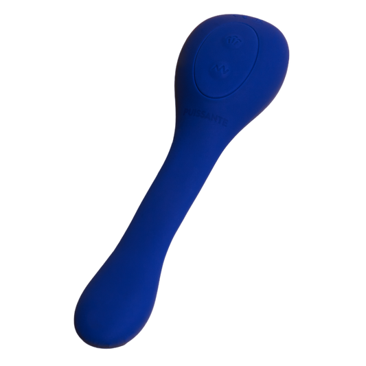 Coco - Blue – Rechargeable, Discreet, Intimate Wellness Accessory – Quiet, Rechargeable, Waterproof, Couples & Solo Use, Discreet Intimate Wellness Accessory