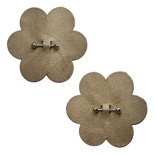 Pierced Nude Flower Petal w/ Barbell* – Rechargeable, Discreet, Intimate Wellness Accessory – Quiet, Rechargeable, Waterproof, Couples & Solo Use, Discreet Intimate Wellness Accessory