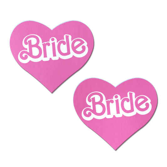 Bride' Doll Pasties Pink Iconic Heart