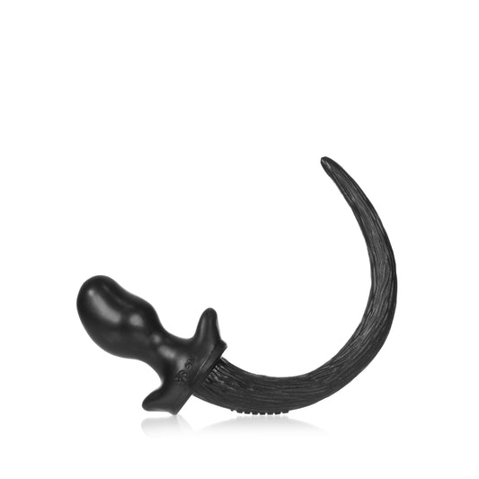 PUG puppy tail buttplug BLACK Small – Rechargeable, Discreet, Intimate Wellness Accessory – Quiet, Rechargeable, Waterproof, Couples & Solo Use, Discreet Intimate Wellness Accessory