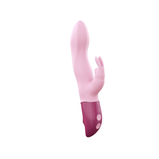 HELLO RABBIT - BABY PINK – Rechargeable, Discreet, Intimate Wellness Accessory – Quiet, Rechargeable, Waterproof, Couples & Solo Use, Discreet Intimate Wellness Accessory