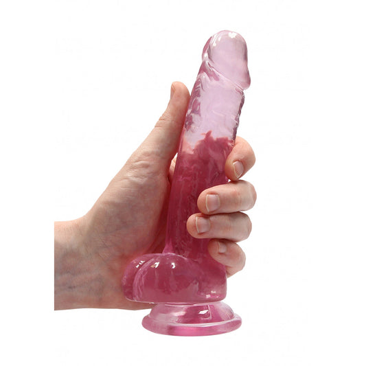 7" Realistic personal massager With Balls - Pink – Rechargeable, Discreet, Intimate Wellness Accessory – Quiet, Rechargeable, Waterproof, Couples & Solo Use, Discreet Intimate Wellness Accessory