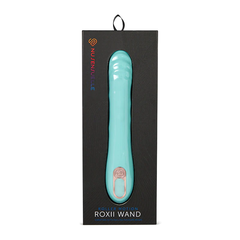 ROXII WAND - ELECTRIC BLUE – Rechargeable, Discreet, Intimate Wellness Accessory – Quiet, Rechargeable, Waterproof, Couples & Solo Use, Discreet Intimate Wellness Accessory