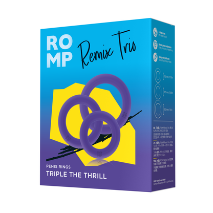 Remix Trio – Rechargeable, Discreet, Intimate Wellness Accessory – Quiet, Rechargeable, Waterproof, Couples & Solo Use, Discreet Intimate Wellness Accessory