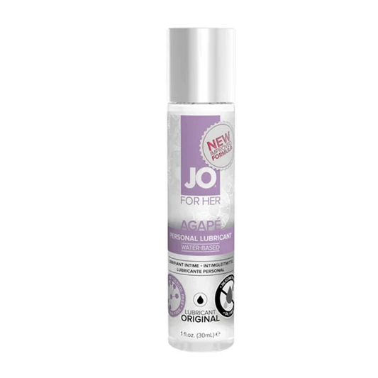JO AGAPE Original Lubricant 1oz – Rechargeable, Discreet, Intimate Wellness Accessory – Quiet, Rechargeable, Waterproof, Couples & Solo Use, Discreet Intimate Wellness Accessory