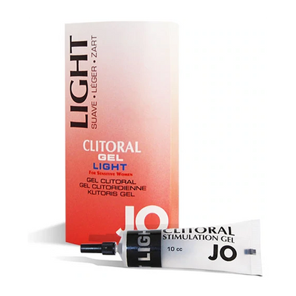Light - JO Clitoral  Gel – Rechargeable, Discreet, Intimate Wellness Accessory – Quiet, Rechargeable, Waterproof, Couples & Solo Use, Discreet Intimate Wellness Accessory