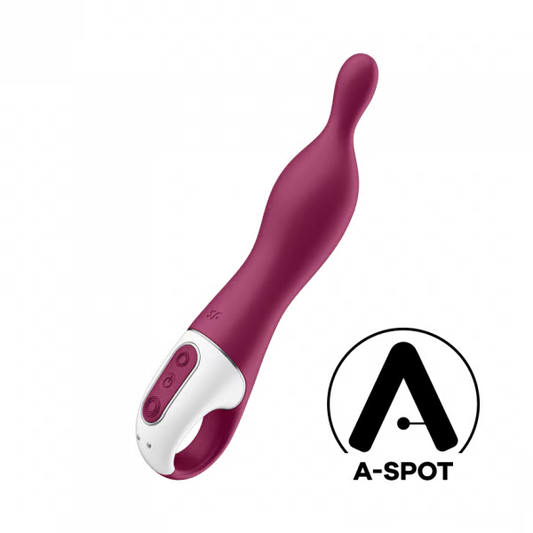 A-Mazing 1 (Berry) Berry – Rechargeable, Discreet, Intimate Wellness Accessory – Quiet, Rechargeable, Waterproof, Couples & Solo Use, Discreet Intimate Wellness Accessory