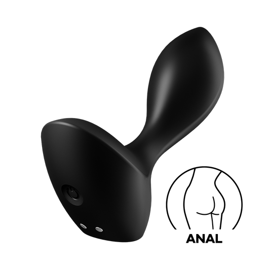 Backdoor Lover - Black – Rechargeable, Discreet, Intimate Wellness Accessory – Quiet, Rechargeable, Waterproof, Couples & Solo Use, Discreet Intimate Wellness Accessory