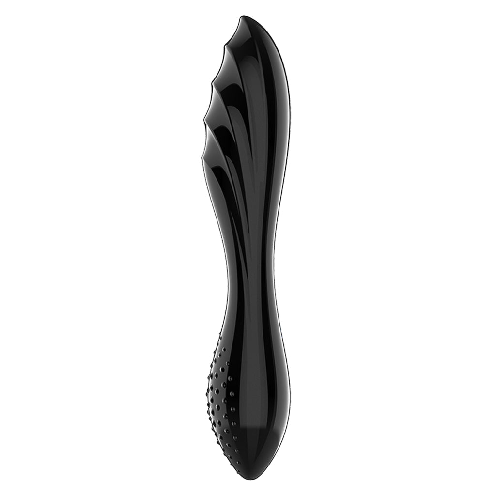 Dazzling Crystal - Black – Rechargeable, Discreet, Intimate Wellness Accessory – Quiet, Rechargeable, Waterproof, Couples & Solo Use, Discreet Intimate Wellness Accessory