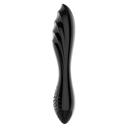 Dazzling Crystal - Black – Rechargeable, Discreet, Intimate Wellness Accessory – Quiet, Rechargeable, Waterproof, Couples & Solo Use, Discreet Intimate Wellness Accessory