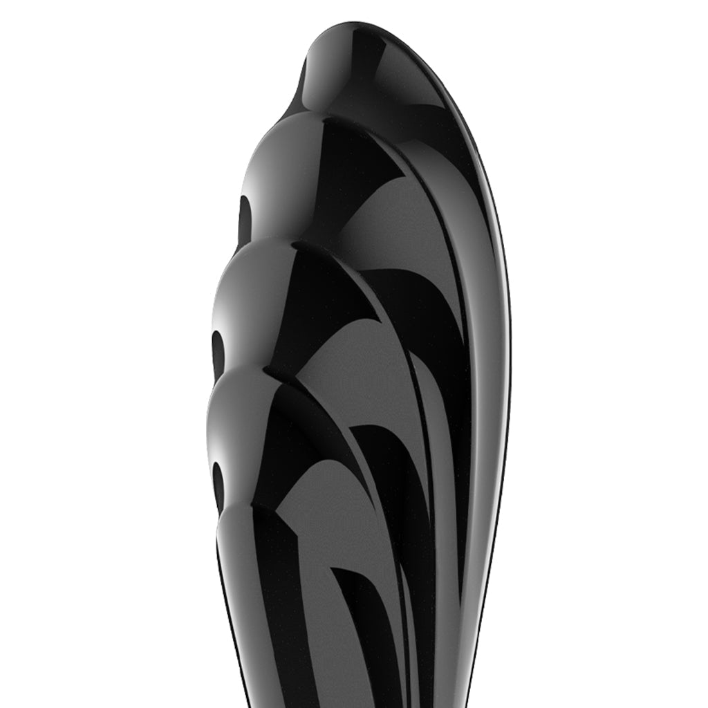 Dazzling Crystal - Black – Rechargeable, Discreet, Intimate Wellness Accessory – Quiet, Rechargeable, Waterproof, Couples & Solo Use, Discreet Intimate Wellness Accessory
