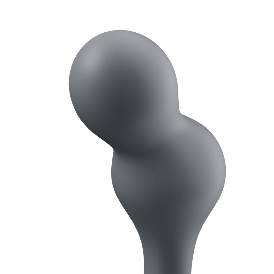 Deep Diver Connect App - Grey – Rechargeable, Discreet, Intimate Wellness Accessory – Quiet, Rechargeable, Waterproof, Couples & Solo Use, Discreet Intimate Wellness Accessory