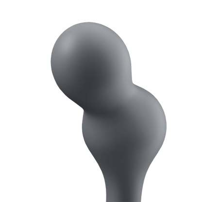Deep Diver Connect App - Grey – Rechargeable, Discreet, Intimate Wellness Accessory – Quiet, Rechargeable, Waterproof, Couples & Solo Use, Discreet Intimate Wellness Accessory
