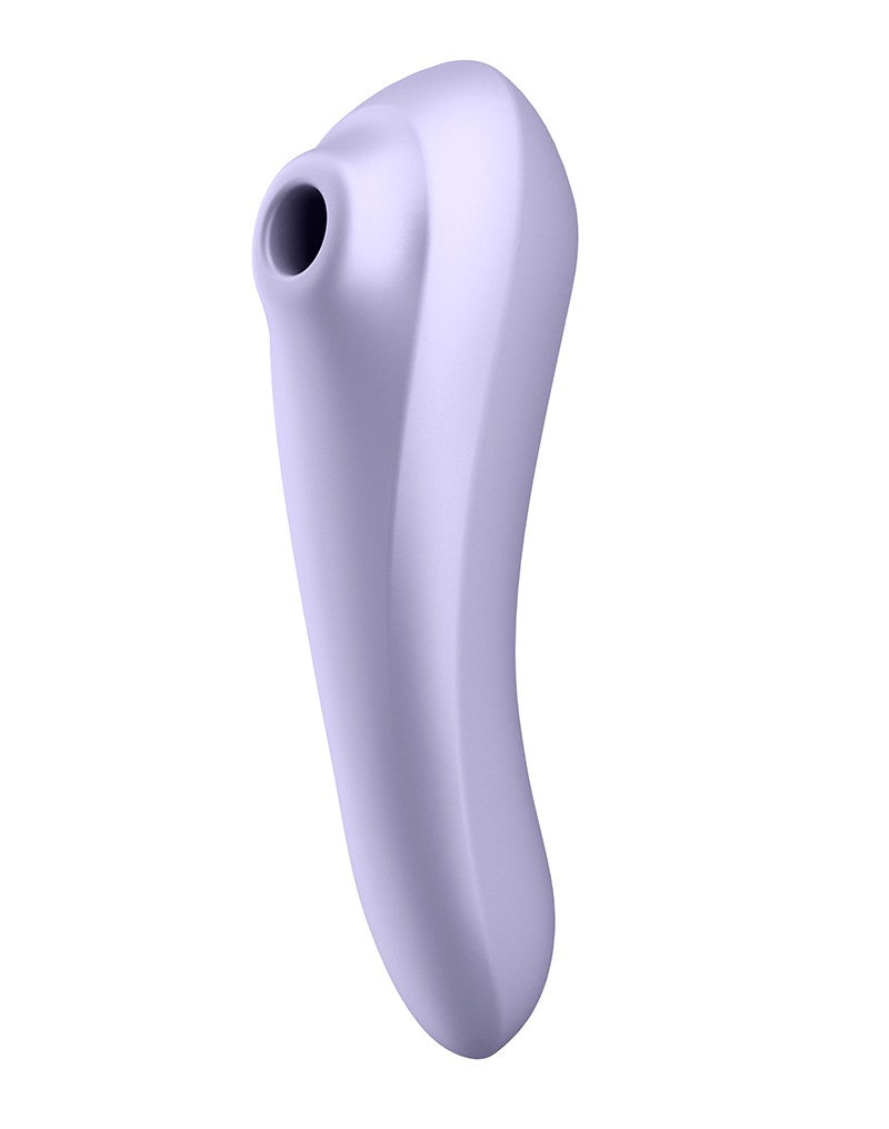 Dual Pleasure - Mauve – Rechargeable, Discreet, Intimate Wellness Accessory – Quiet, Rechargeable, Waterproof, Couples & Solo Use, Discreet Intimate Wellness Accessory
