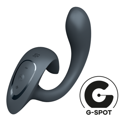 G for Goddess 1 (dark grey) – Rechargeable, Discreet, Intimate Wellness Accessory – Quiet, Rechargeable, Waterproof, Couples & Solo Use, Discreet Intimate Wellness Accessory