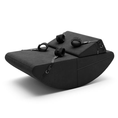 Scoop Rocker Combo intimacy Positioning Shape Valkyrie Edition - Black – Rechargeable, Discreet, Intimate Wellness Accessory – Quiet, Rechargeable, Waterproof, Couples & Solo Use, Discreet Intimate Wellness Accessory
