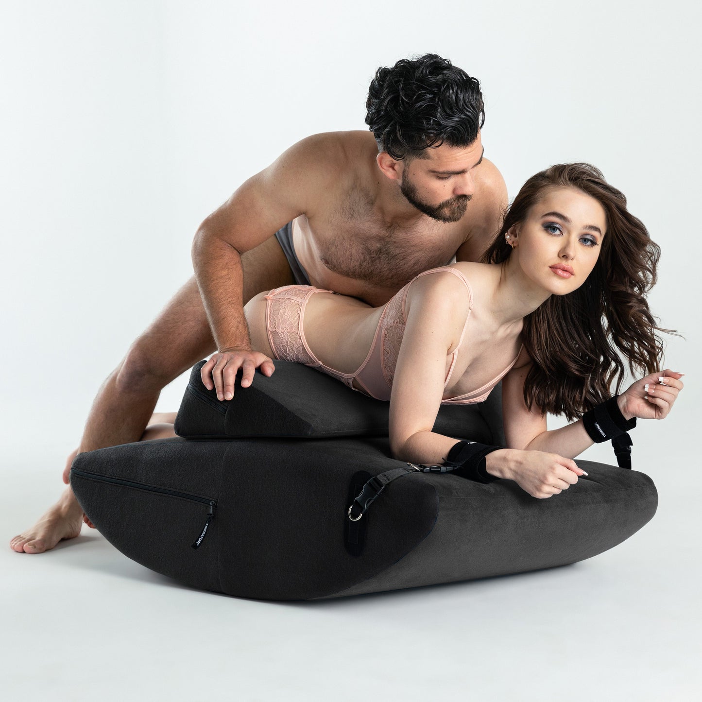 Scoop Rocker Combo intimacy Positioning Shape Valkyrie Edition - Black – Rechargeable, Discreet, Intimate Wellness Accessory – Quiet, Rechargeable, Waterproof, Couples & Solo Use, Discreet Intimate Wellness Accessory