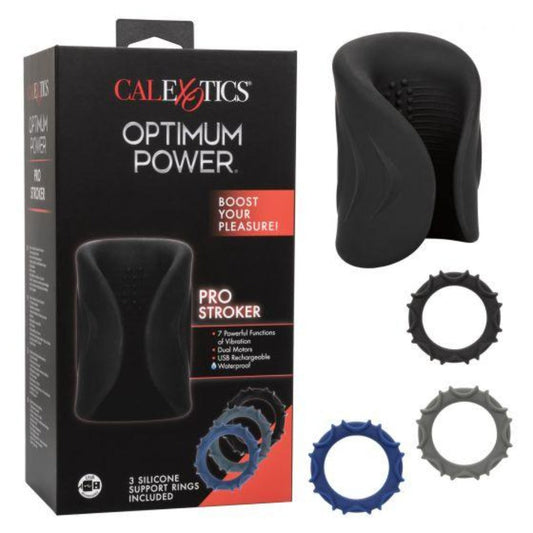 Optimum Power Pro Stroker – Rechargeable, Discreet, Intimate Wellness Accessory – Quiet, Rechargeable, Waterproof, Couples & Solo Use, Discreet Intimate Wellness Accessory