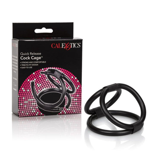 Quick Release male Cage * – Rechargeable, Discreet, Intimate Wellness Accessory – Quiet, Rechargeable, Waterproof, Couples & Solo Use, Discreet Intimate Wellness Accessory
