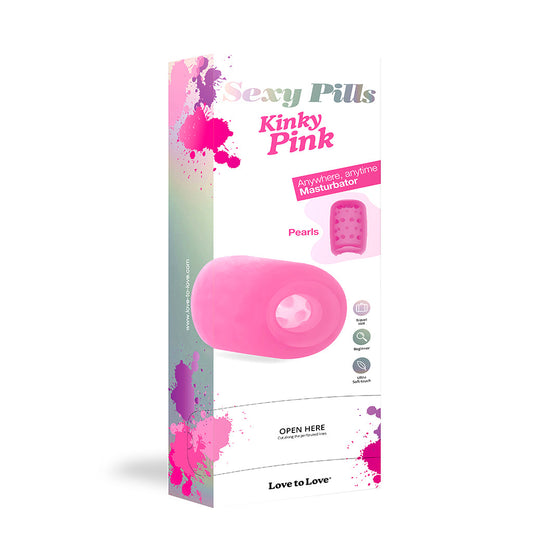 SEXY PILLS KINKY PINK VALENTINE - 6PK – Rechargeable, Discreet, Intimate Wellness Accessory – Quiet, Rechargeable, Waterproof, Couples & Solo Use, Discreet Intimate Wellness Accessory
