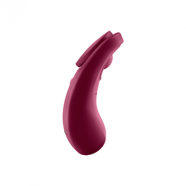 Sexy Secret - Wine Red – Rechargeable, Discreet, Intimate Wellness Accessory – Quiet, Rechargeable, Waterproof, Couples & Solo Use, Discreet Intimate Wellness Accessory