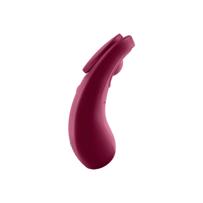 Sexy Secret - Wine Red – Rechargeable, Discreet, Intimate Wellness Accessory – Quiet, Rechargeable, Waterproof, Couples & Solo Use, Discreet Intimate Wellness Accessory