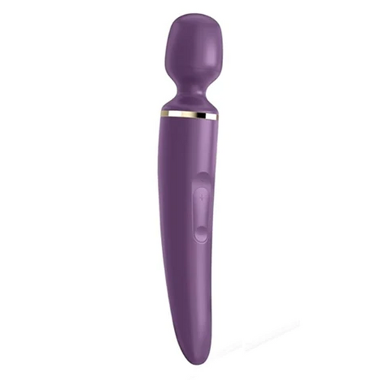 Wand-er Women - Purple, Gold – Rechargeable, Discreet, Intimate Wellness Accessory – Quiet, Rechargeable, Waterproof, Couples & Solo Use, Discreet Intimate Wellness Accessory
