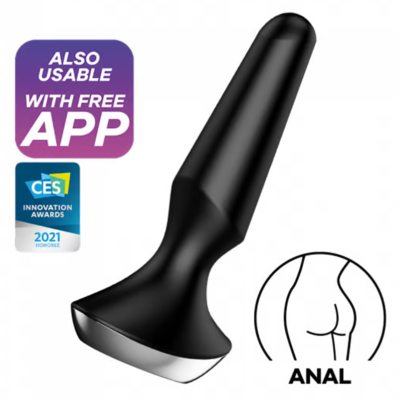 Plug-ilicious 2 – Rechargeable, Discreet, Intimate Wellness Accessory – Quiet, Rechargeable, Waterproof, Couples & Solo Use, Discreet Intimate Wellness Accessory