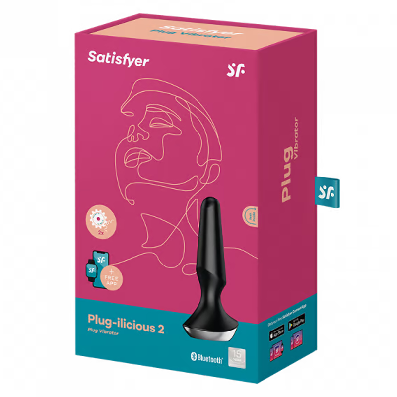 Plug-ilicious 2 – Rechargeable, Discreet, Intimate Wellness Accessory – Quiet, Rechargeable, Waterproof, Couples & Solo Use, Discreet Intimate Wellness Accessory