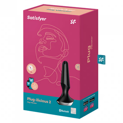 Plug-ilicious 2 – Rechargeable, Discreet, Intimate Wellness Accessory – Quiet, Rechargeable, Waterproof, Couples & Solo Use, Discreet Intimate Wellness Accessory