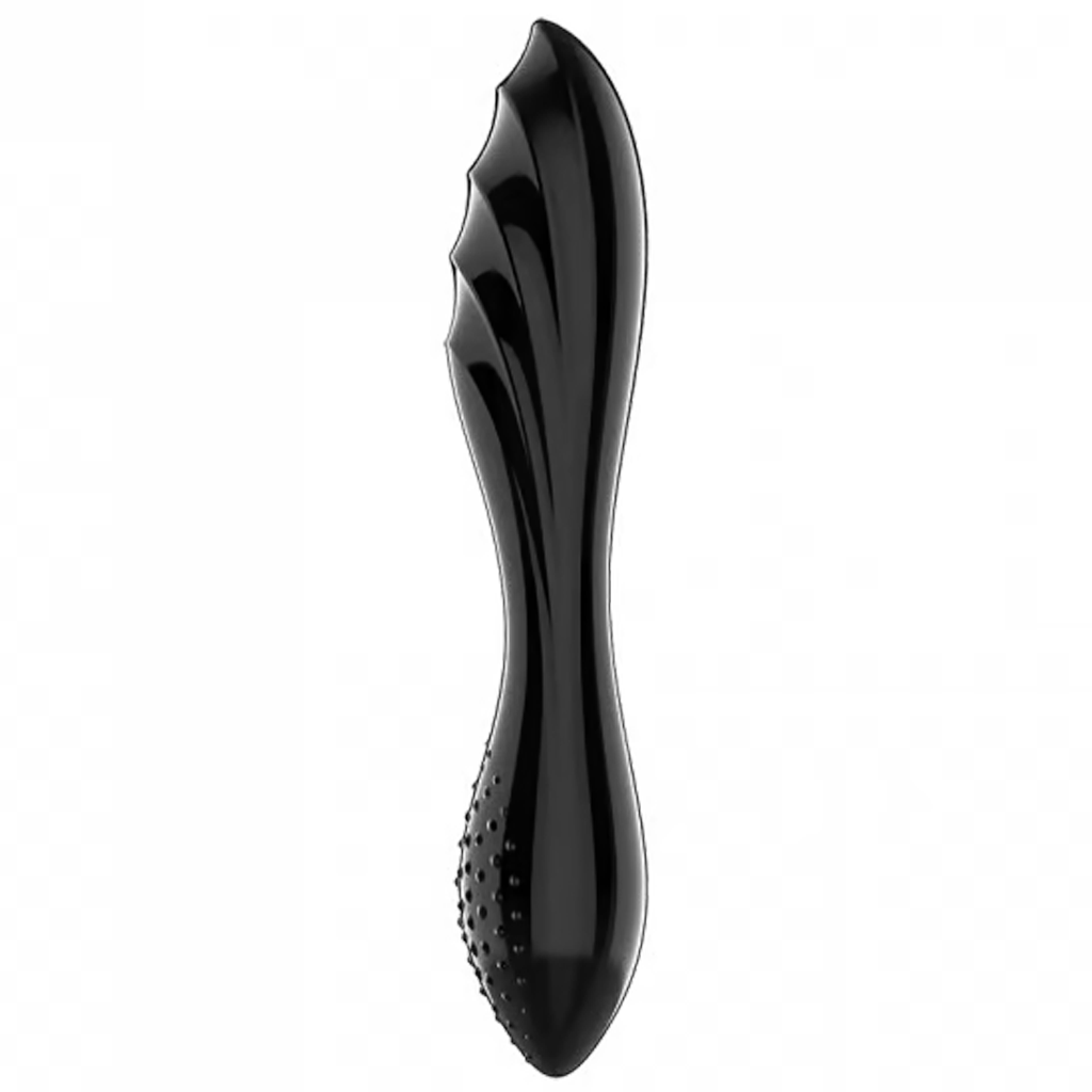 Dazzling Crystal - Black – Rechargeable, Discreet, Intimate Wellness Accessory – Quiet, Rechargeable, Waterproof, Couples & Solo Use, Discreet Intimate Wellness Accessory