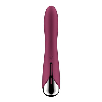 Spinning Vibe 1 - Red – Rechargeable, Discreet, Intimate Wellness Accessory – Quiet, Rechargeable, Waterproof, Couples & Solo Use, Discreet Intimate Wellness Accessory
