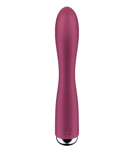 Spinning Rabbit 1 - Red – Rechargeable, Discreet, Intimate Wellness Accessory – Quiet, Rechargeable, Waterproof, Couples & Solo Use, Discreet Intimate Wellness Accessory