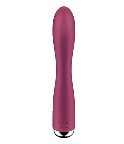 Spinning Rabbit 1 - Red – Rechargeable, Discreet, Intimate Wellness Accessory – Quiet, Rechargeable, Waterproof, Couples & Solo Use, Discreet Intimate Wellness Accessory