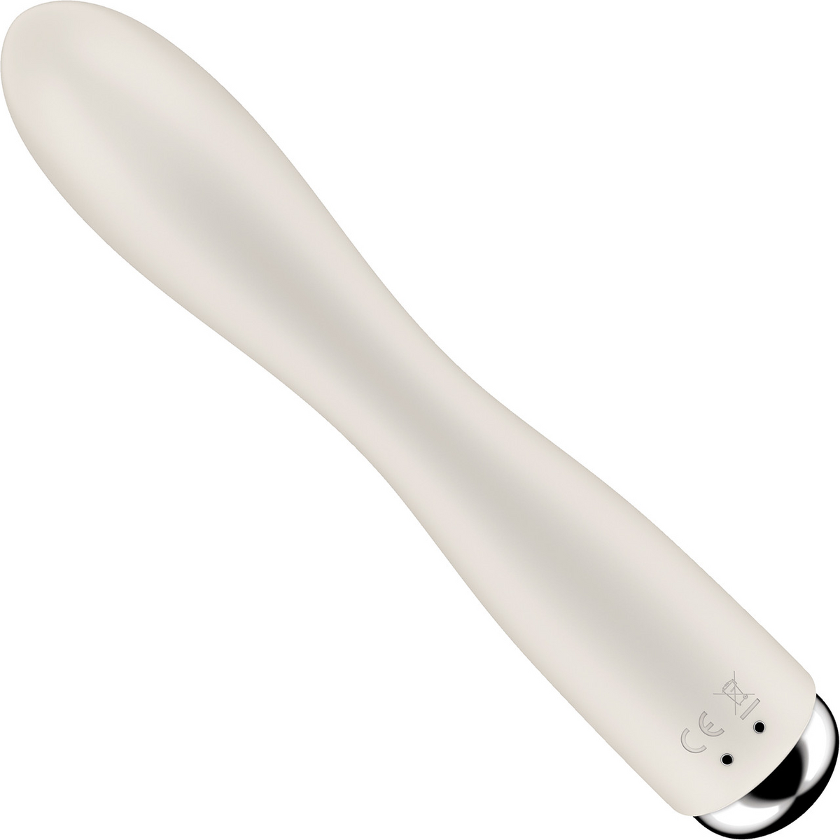 Spinning Rabbit 1 - Beige – Rechargeable, Discreet, Intimate Wellness Accessory – Quiet, Rechargeable, Waterproof, Couples & Solo Use, Discreet Intimate Wellness Accessory
