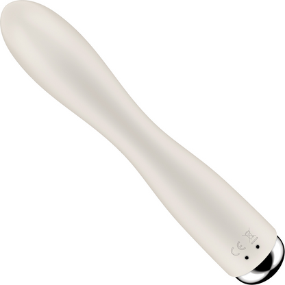 Spinning Rabbit 1 - Beige – Rechargeable, Discreet, Intimate Wellness Accessory – Quiet, Rechargeable, Waterproof, Couples & Solo Use, Discreet Intimate Wellness Accessory
