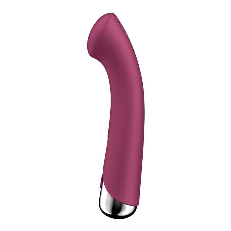 Spinning G-Spot 1 - Red – Rechargeable, Discreet, Intimate Wellness Accessory – Quiet, Rechargeable, Waterproof, Couples & Solo Use, Discreet Intimate Wellness Accessory