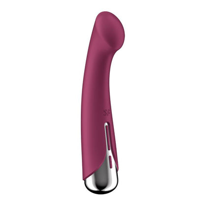 Spinning G-Spot 1 - Red – Rechargeable, Discreet, Intimate Wellness Accessory – Quiet, Rechargeable, Waterproof, Couples & Solo Use, Discreet Intimate Wellness Accessory