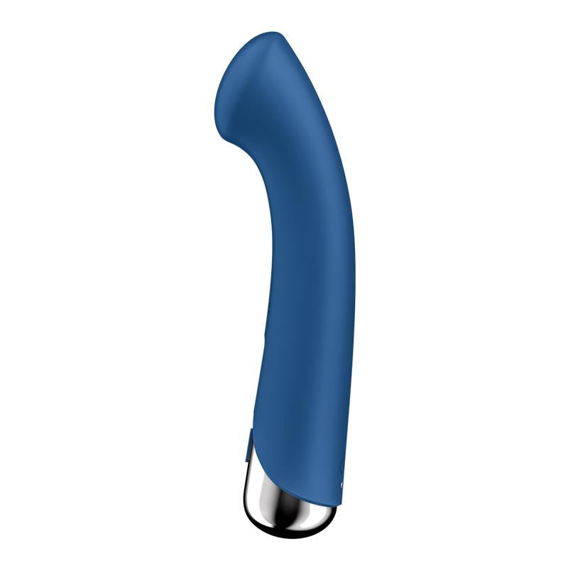 Spinning G-Spot 1 - Blue – Rechargeable, Discreet, Intimate Wellness Accessory – Quiet, Rechargeable, Waterproof, Couples & Solo Use, Discreet Intimate Wellness Accessory