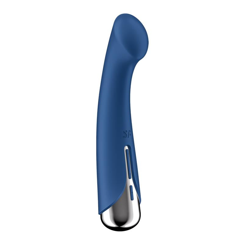 Spinning G-Spot 1 - Blue – Rechargeable, Discreet, Intimate Wellness Accessory – Quiet, Rechargeable, Waterproof, Couples & Solo Use, Discreet Intimate Wellness Accessory