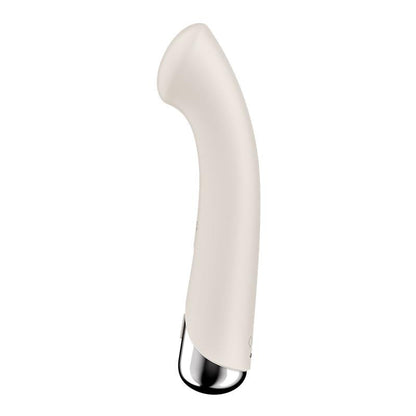 Spinning G-Spot 1 - Beige – Rechargeable, Discreet, Intimate Wellness Accessory – Quiet, Rechargeable, Waterproof, Couples & Solo Use, Discreet Intimate Wellness Accessory